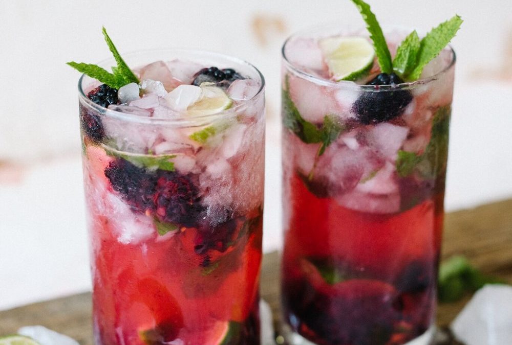 Spiced Blackberry Mojito