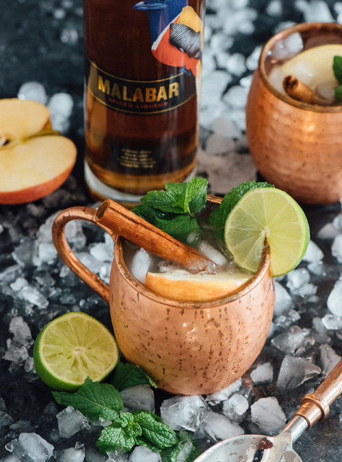 Spiced Apple Cider Moscow Mule