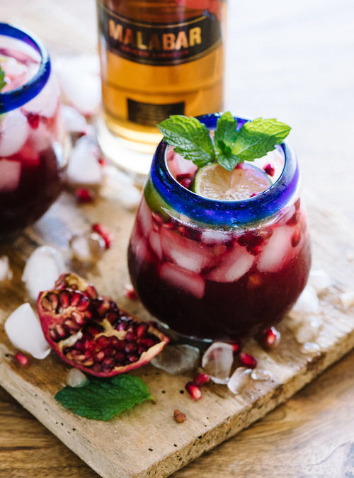 Spiced Pomegranate Cocktail