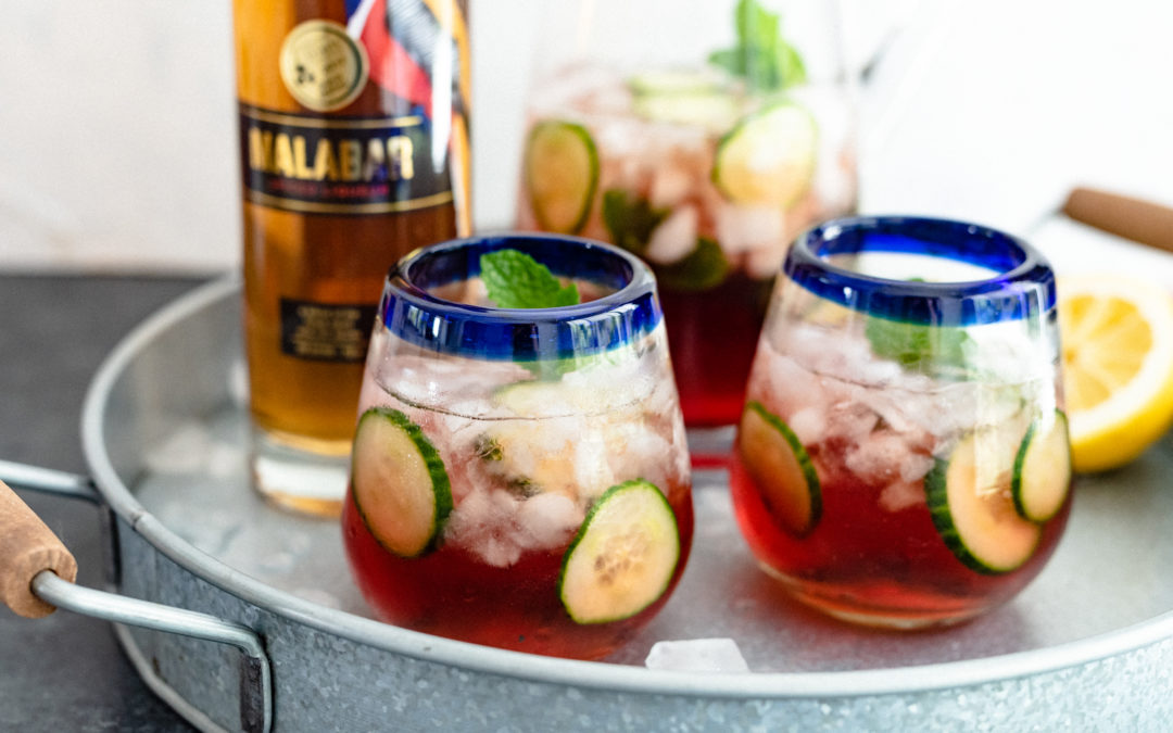 Malabar Rosé Cucumber Cooler