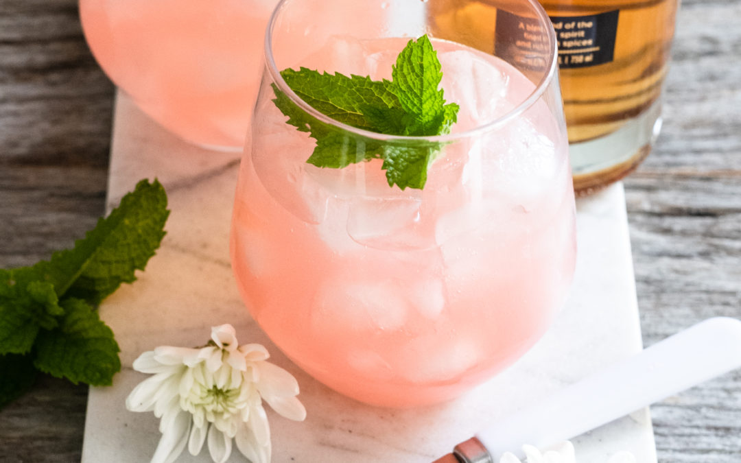 Spiced Bubbly Pink Lemonade