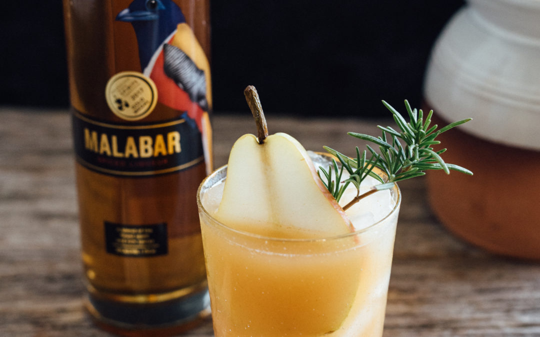 Spiced Pear Cocktail